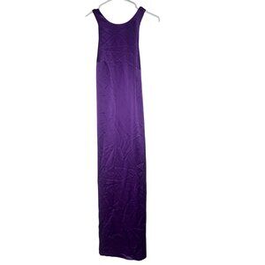 Loulou Studio Sula Maxi Dress Purple Silk Long Women's Size XS